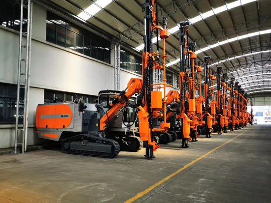 High Quality High Pressure DTH Air Compressor Surface Drill Rig