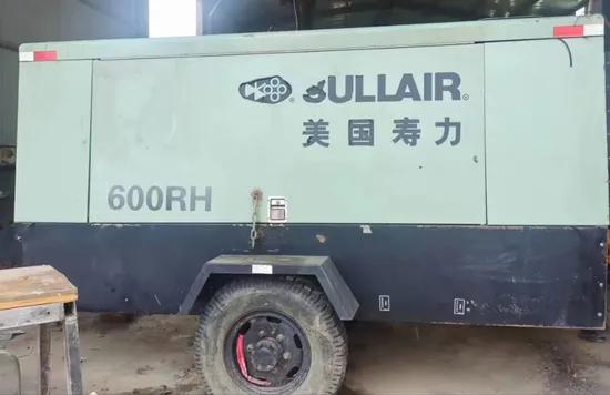 Atlas Copco Portable Air Compressor Sullair Used Portable Air Compressor Kaishan Zhigao Diesel Engine Wheel Mobile Screw Air Compressor