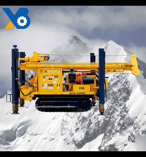 Small Rig Vertical Rig Hydraulic Small Crawler Type Mobile Mining Surface Geotechnical Mud ...