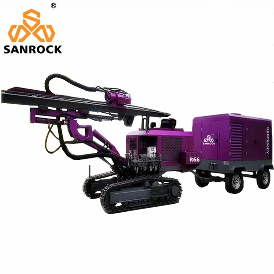 Surface Rock Drilling Rig Mining Equipment Hydraulic Portable Borehole Drill Rig 