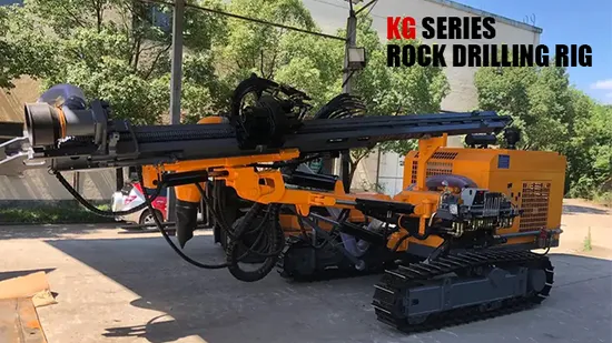 Factory Kg410 Underground Coal Mining Machine Hydraulic Drilling Rig DTH Drills for Quarry 