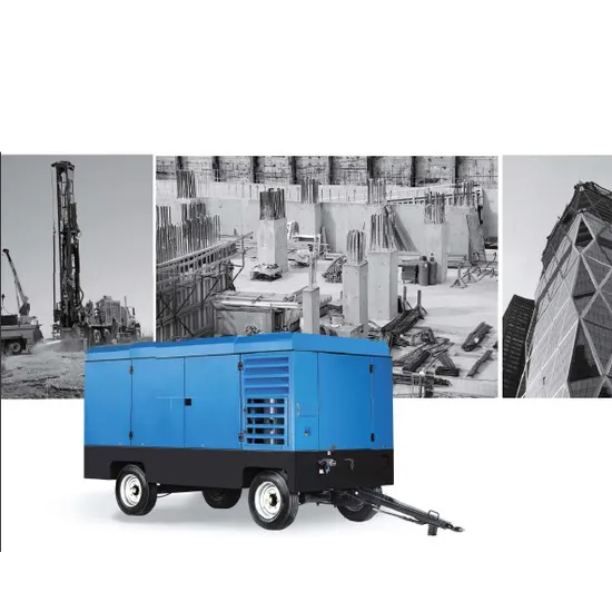350cfm 34 Bar Trailer Portable Diesel Wheeled Screw Air Compressor for Industrial Drilling Rig Applications 