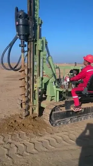 Piling Anchor Water Wells Solar Pile Driver Multi