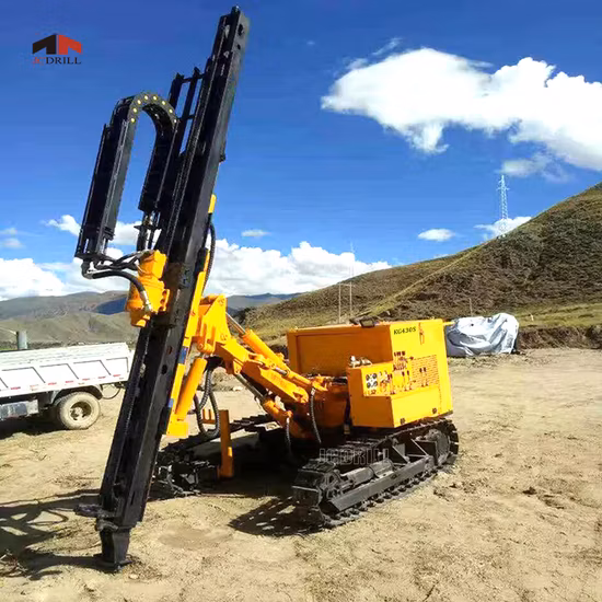 Integrated Mining Hammer Down The Hole Drill Rig DTH Surface Drilling Rig