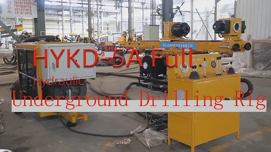 Full Hydraulic Underground Drill Rig (HYKD