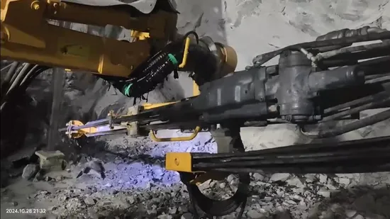 Fully Hydraulic 1 2 Boom Underground Wheel Crawler Multifunctional Drill Face Drilling, Rock Bolting, Telescopic Tunnel Development Jumbo Rig 