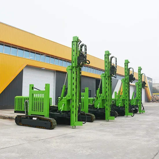 Crawler Mine Surface Air Compressor DTH Drill Blast Rock Stone Hole Mine Drilling Rig 