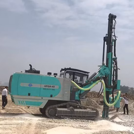 Bit CE, ISO Drill Rig DTH Surface Drilling Rigs with 9001: 2000 Factory Hfga