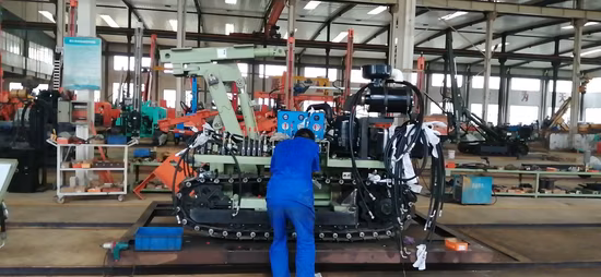 Mines Quarries Surface Auto Drilling Blasting DTH Rock Breaking Drill Rig D100ya2