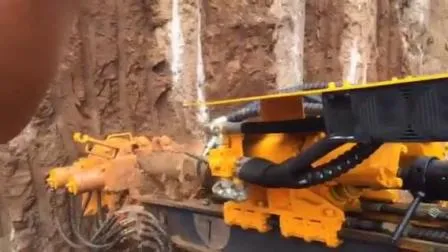 Hydraulic Anchoring Engineering Anchor Underground Drill Rig 