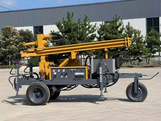 Used Well Underground Water Drilling Rig/Efficient 3 Wheels Water Well Drill Rig 