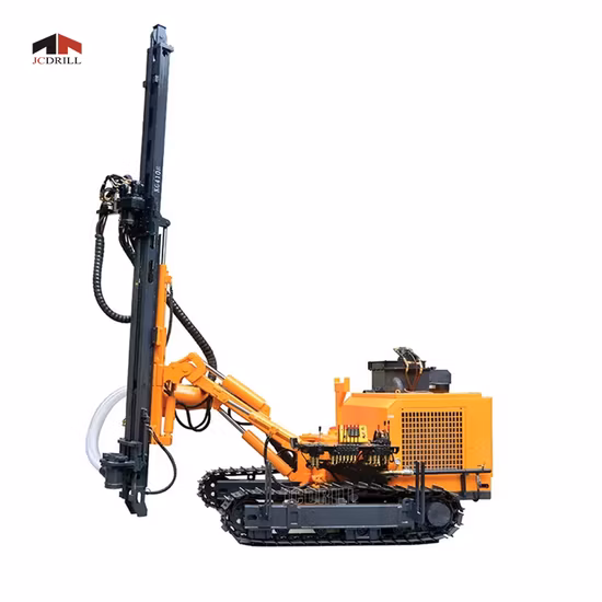 Mining Project Drill Rig Crawler Separated DTH Surface Drilling Rig Machine