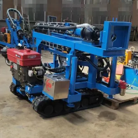 Hydraulic Mine Blast Hole Hard Rock Drill Separated DTH Surface Drilling Rig Anchor Construction Engineering Drilling Rig Machine 