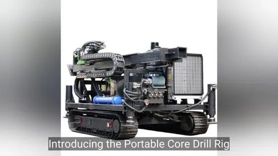 Productiveeffective Underground Diamond Core Drill Rig Drilling Performance 