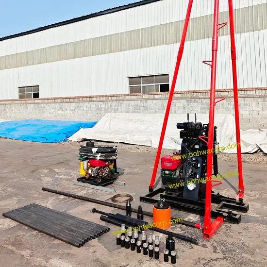 Geological Small Spt Drill Rig for Vertical and Inclined in Underground or Surface 