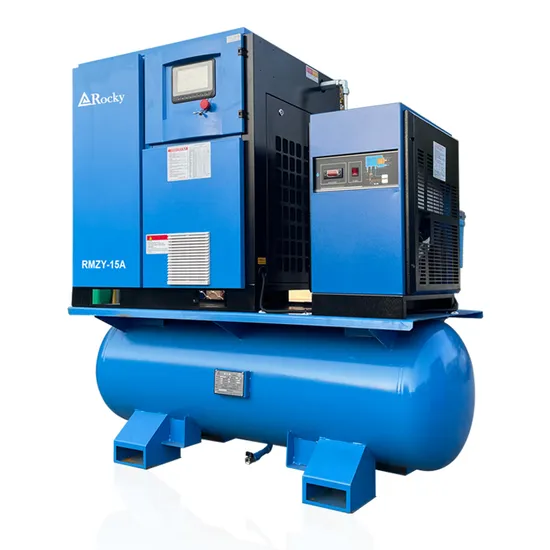 20HP 15kw 16bar Portable Electric Industrial Screw Air Compressors for Fiber Laser Cutting Application 