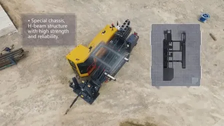 Xz3000 Trenchless Underground HDD Drill Machine Horizontal Directional Drilling Rig for Sale for 5g Cable Use 