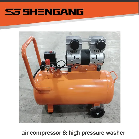 Sg Shengang Mini 2 Pole 4 Pole Motor Copper Oilless Air Compressor 