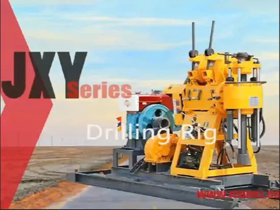 Geological Core Drill Rig Spt Test Machine Trailer Vehicle Crawler Water Well Underground Drilling Rig Machine 